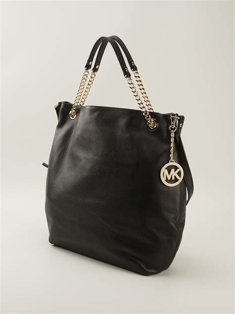 michael kors large chain shoulder|michael kors slouchy shoulder bag.